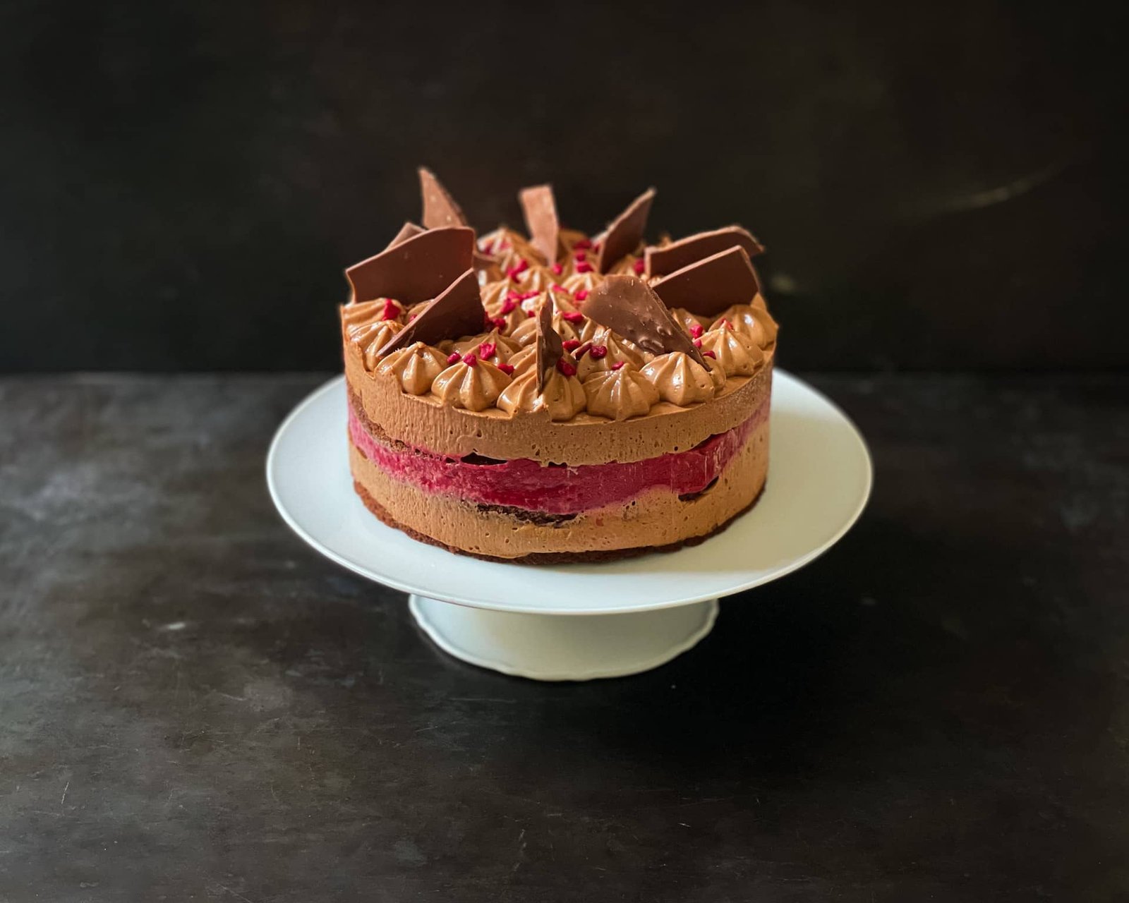 Schokoladen-Himbeer-Torte