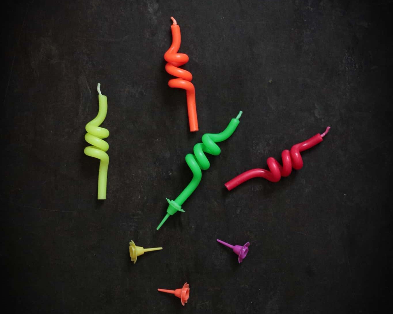 Kerze Spirale 8cm
