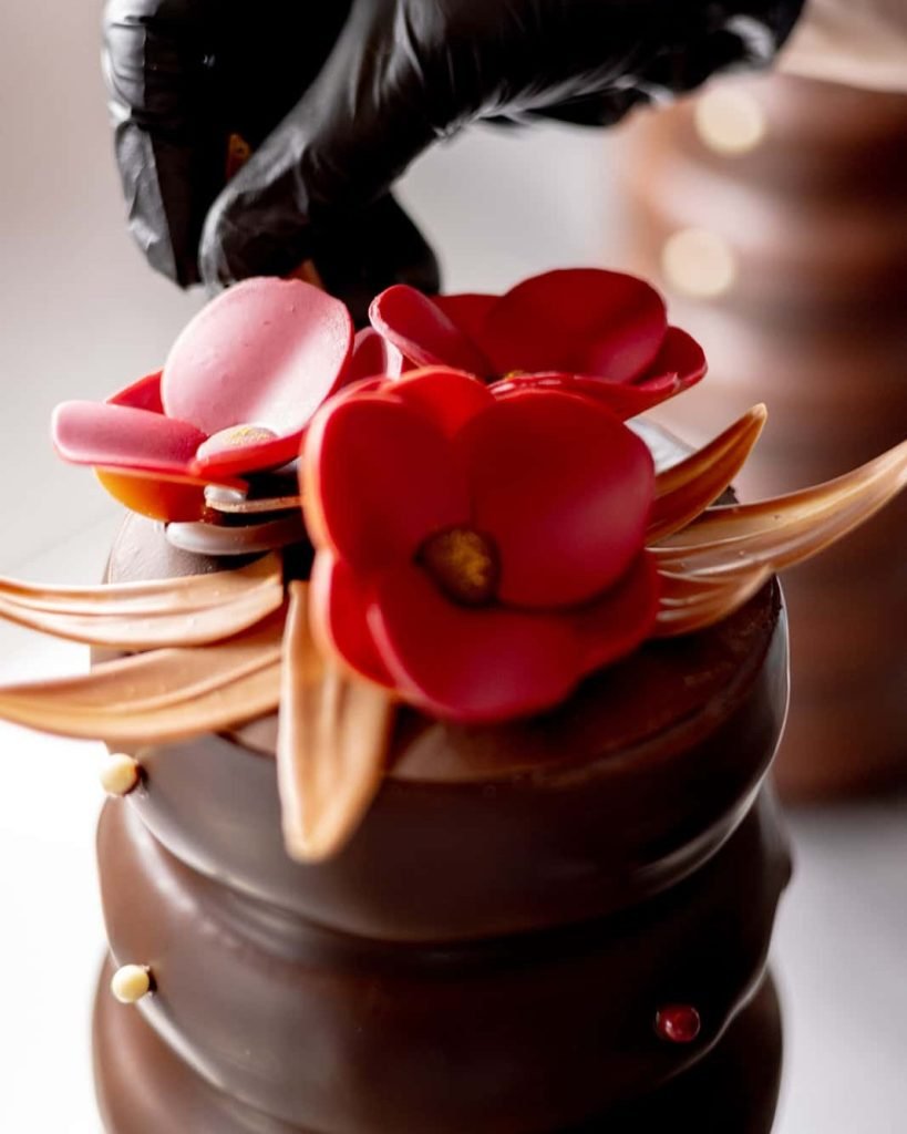 Kreipes Coffee Time verzierter Baumkuchen