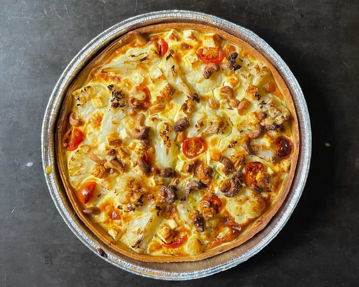Quiche mit Blumenkohl