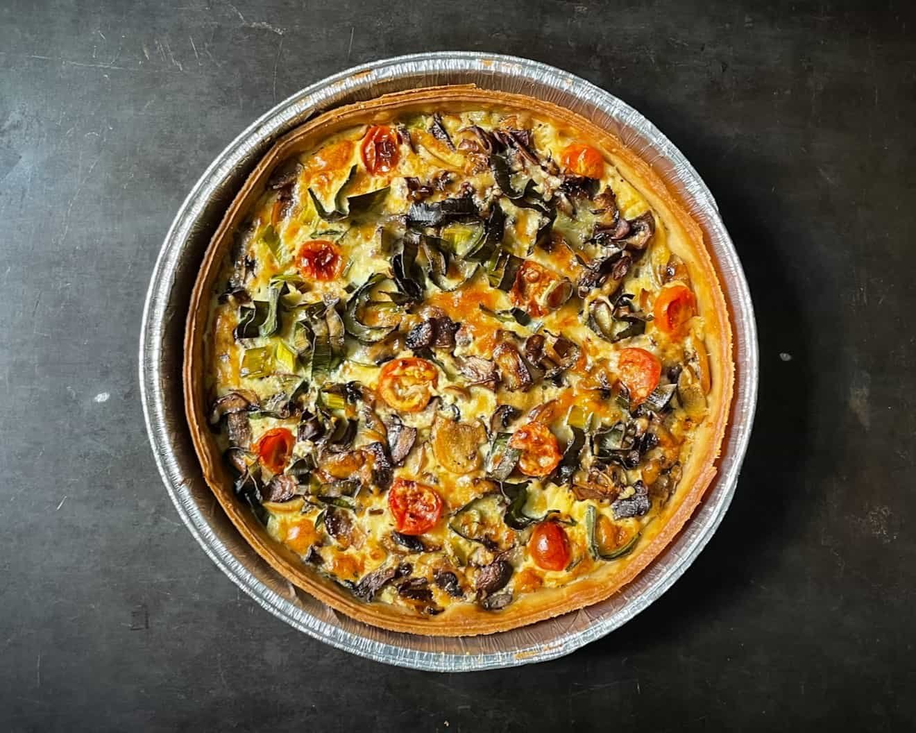 Quiche mit Lauch