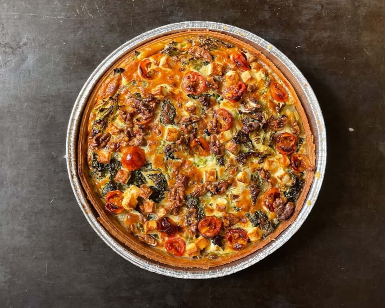 Quiche mit Wirsingkohl